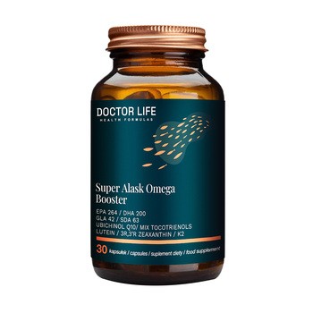 Doctor Life Super Alask Omega Booster, kapsułki, 30 szt.