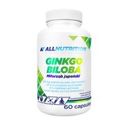 Allnutrition Ginkgo Biloba, kapsułki, 60 szt.
