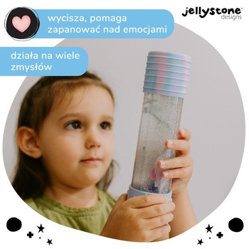 Jellystone Designs, butelka sensoryczna DIY, jednorożec, 1 szt.