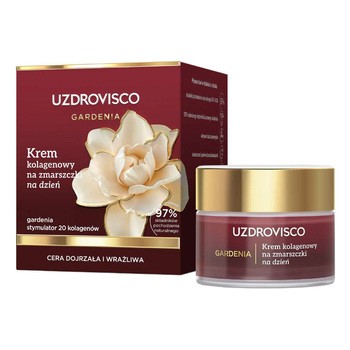 Uzdrovisco Gardenia, Krem kolagenowy na zmarszczki na dzień, 50 ml