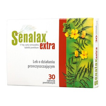 Senalax Extra, 17 mg, tabletki powlekane, 30 szt.