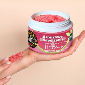 Farmona Tutti Frutti, peeling cukrowy, arbuzowe nawilżenie, 300 g