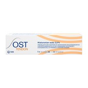 OST Tendon, 40 mg/2 ml, wiskoelastyczny roztwór do wstrzykiwań, 1 ampułko-strzykawka