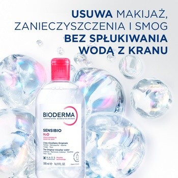 Bioderma Sensibio H2O, woda micelarna do skóry wrażliwej, 250 ml