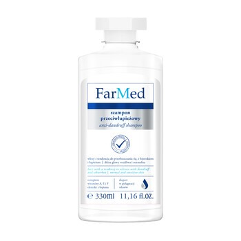 Ideepharm Farmed, szampon przeciwłupieżowy, 330 ml