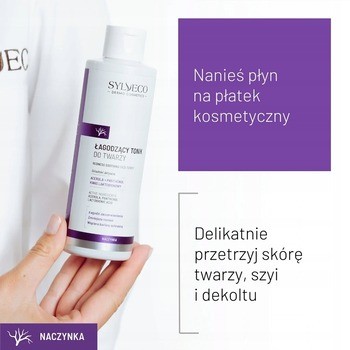 Sylveco Dermo Naczynka, łagodzący tonik do twarzy, 200 ml