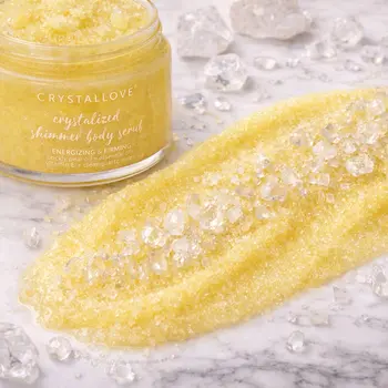 Crystallove, peeling do ciała z kryształem górskim, 200 g