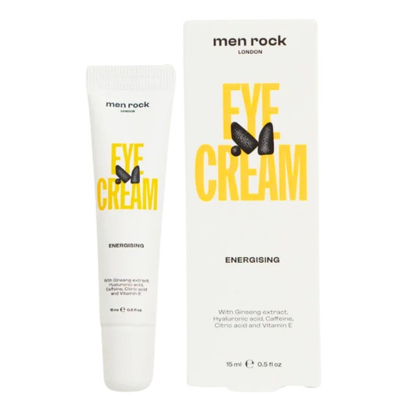 Men Rock Men Rock, energetyzujący krem pod oczy, 15 ml — Składniki i ocena