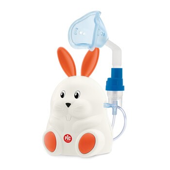 PiC Mr Carrot, inhalator  tłokowy z maską dla dorosłych i dzieci, 1 szt.