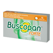 Buscopan Forte, 20 mg, tabletki powlekane, 10 szt.