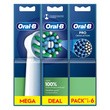 Oral-B, Cross Action, końcówki wymienne, 6 szt.