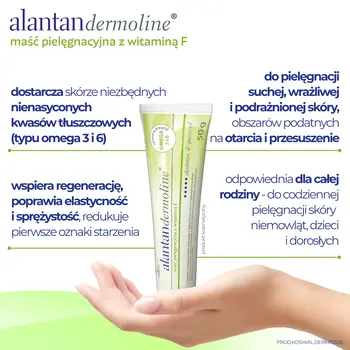 Alantandermoline, maść pielęgnacyjna z witaminą F, 50 g