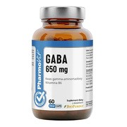 Pharmovit Clean Label GABA 650 mg, kapsułki twarde, 60 szt. https://azcdn.doz.pl/image/d/product/1ef65c48-scale-180x180.png