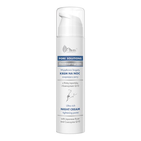 AVA Pore Solutions, Nachtcreme porenverfeinernd Poren, 50 ml