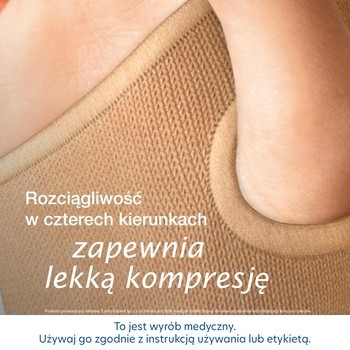Actimove AC Wrist Support, opaska na nadgarstek dla osób z zapaleniem stawów, kolor beżowy, rozmiar M, 1 szt.
