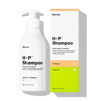 Dermz, H+P Shampoo, oczyszczający szampon dla skóry wrażliwej, 300 ml
