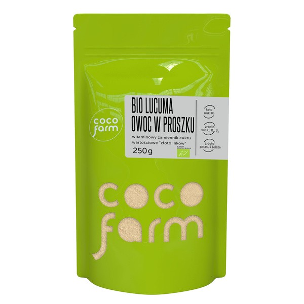 Lucuma BIO proszek 250g [COCO FARM] - COCO FARM