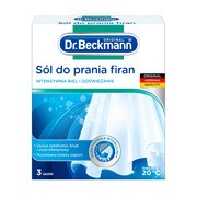 Dr. Beckmann sól do prania firan w saszetkach 3 szt., 40 g
