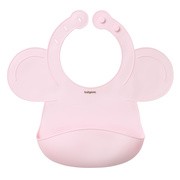 BabyOno, silikonowy śliniak z regulowanym zapięciem, różowy, 1 szt. https://azcdn.doz.pl/image/d/product/16bf7c76-scale-180x180.png