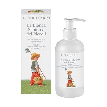 L'Erbolario Il Giardino dei Piccoli, pianka do kąpieli dla dzieci, 200 ml