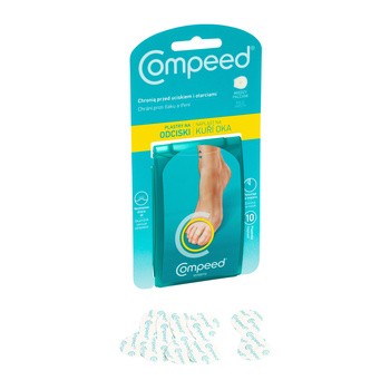 Plastry Compeed, na odciski między palcami, 10 szt.