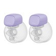 Momcozy S9 Pro, podwójny laktator, kolor fioletowy, 1 szt.