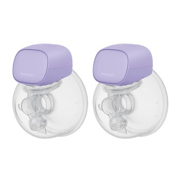 Momcozy S9 Pro, podwójny laktator, kolor fioletowy, 1 szt.