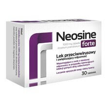 Neosine forte, 1000 mg, tabletki, 30 szt.