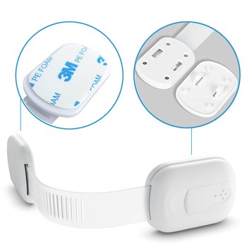 Sipo, zabezpieczenie szaf i szuflad z regulacją długości, 6 szt.