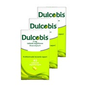 Zestaw 3x Dulcobis, 5 mg, tabl. dojelitowe, 40 szt.
