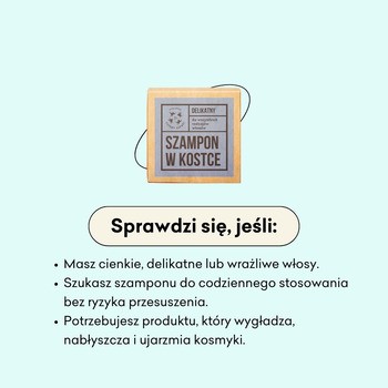 Mydlarnia 4 Szpaki, delikatny szampon w kostce, 75 g