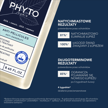Phyto Anti-Pellicules, szampon przeciwłupieżowy, 250 ml