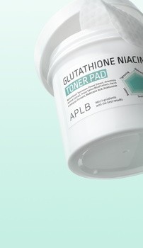 APLB Glutathione Niacinamide Toner Pad, płatki tonizujące do twarzy z glutationem i niacynamidem, 60 szt.