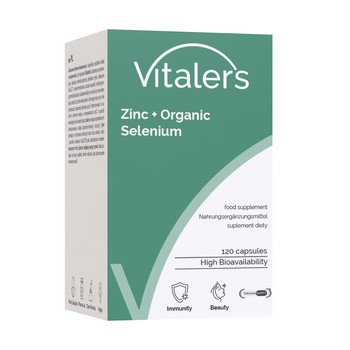 Vitaler's Cynk 15 mg + Selen 200 µg, kapsułki, 120 szt.
