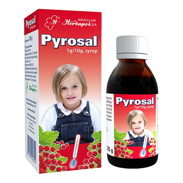 Pyrosal wyciąg ziołowy 1g/10g syrop 125g [HERBAPOL]