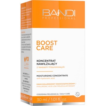 Bandi Boost Care, koncentrat nawilżający z kwasem hialuronowym, 30 ml