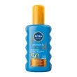 Nivea Sun Protect & Bronze, balsam do opalania, spray, SPF 50, 200 ml