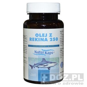 Olej z Rekina 250 Naturkaps, kapsułki, 150 szt