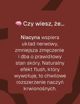 Biowen Kwas nikotynowy Witamina B3, proszek, 120 g