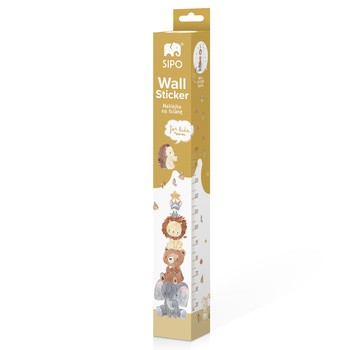 Sipo, Naklejki na ścianę dla dzieci, Piramida Zwierzątka, 1 szt.