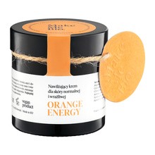 Make Me Bio, nawilżający krem do skóry normalnej i wrażliwej, Orange Energy, 60 ml