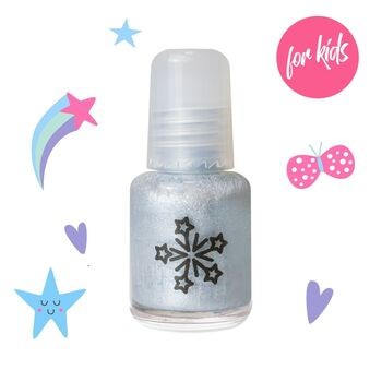 Maga Cosmetics, zestaw lakierów wodnych dla dzieci, Alicja w Krainie Brokatu, 3 x 6 ml