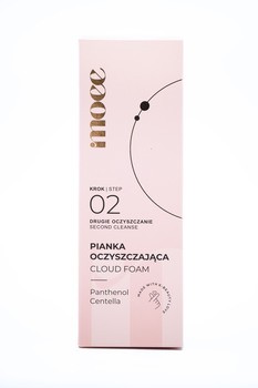 Moee Cloud Foam, delikatna pianka oczyszczająca do twarzy, 150 ml