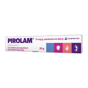 Pirolam, 1%, zawiesina na skórę, 20 g