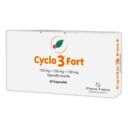 Cyclo 3 Fort, kapsułki twarde, 60 szt.