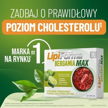 LipiForma Bergamia Max, kapsułki twarde, 30 szt.