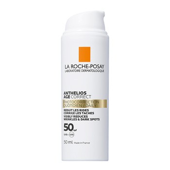 La Roche-Posay Anthelios Age Correct, codzienna fotoprotekcja przeciwstarzeniowa SPF 50, 50 ml