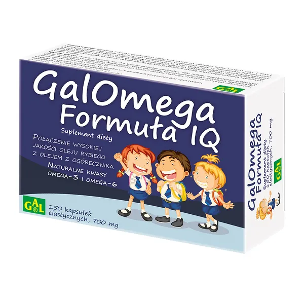 Omega-3 EPA/DHA + GLA 150 kapsułek [Gal]