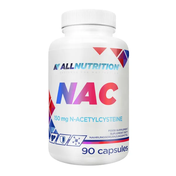 N-acetylocysteina 150 mg 90 kapsułek [ALLNUTRITION] - ALLNUTRITION