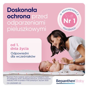 Zestaw Bepanthen Baby, maść ochronna, 200 g + 30 g + 3,5 g